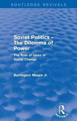 Cover of Revival: Soviet Politics: The Dilemma of Power (1950)