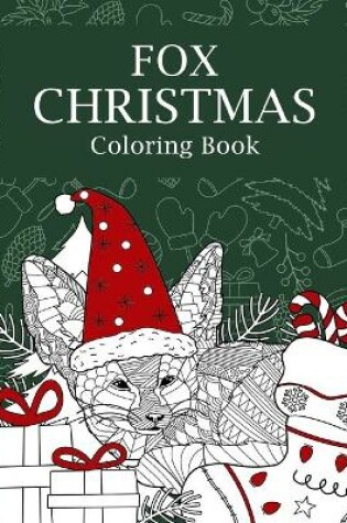Cover of Fox Christmas Coloring Book