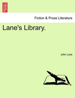 Book cover for Lane's Library.