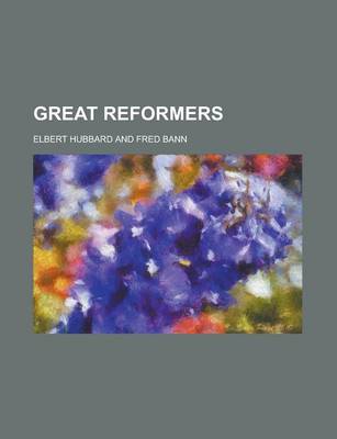 Book cover for Great Reformers