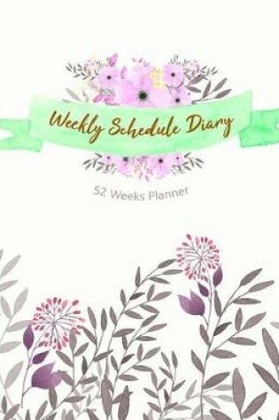 Cover of Weekly Schedule Diary