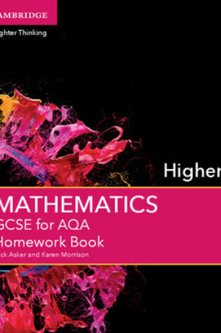 Cover of GCSE Mathematics for AQA Higher Homework Book
