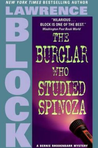 Cover of Burglar Who Studiede Spinoza, the