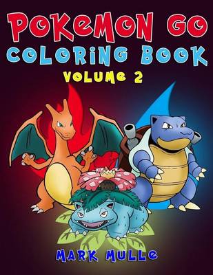 Book cover for Pokemon Go Coloring Book