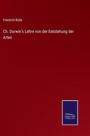 Cover of Ch. Darwin's Lehre von der Entstehung der Arten