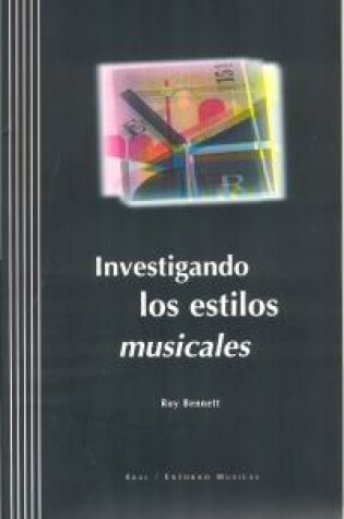 Cover of Investigando Los Estilos Musicales - Con 2 CD-ROM