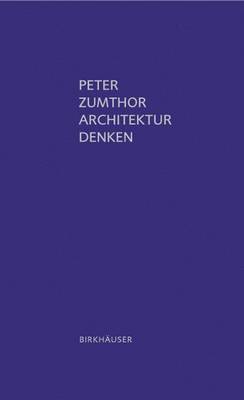 Book cover for Architekur Denken