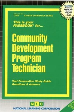 Cover of Community Development Program Technician