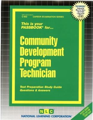 Book cover for Community Development Program Technician