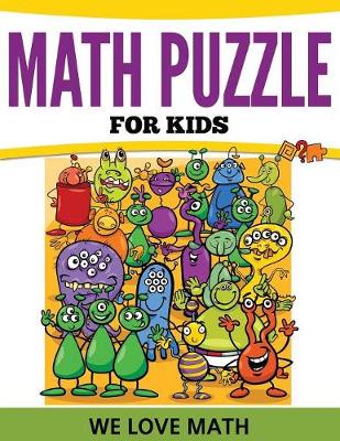 Book cover for Math Puzzles For Kids