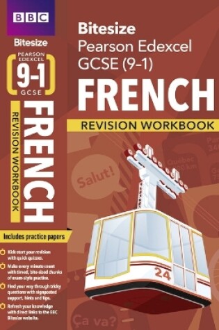 Cover of BBC Bitesize Edexcel GCSE French: Revision Workbook - for 2025 and 2026 exams