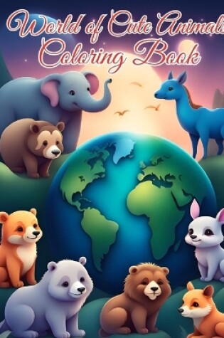 Cover of World of Cute Animals Coloring Book