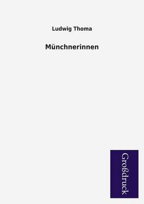 Book cover for Munchnerinnen