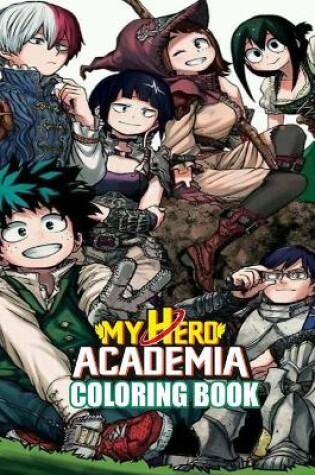 Cover of My Hero Academia Coloring Book