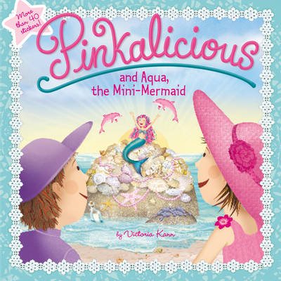 Book cover for Pinkalicious and Aqua, the Mini-Mermaid