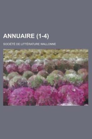 Cover of Annuaire (1-4)