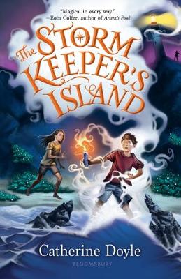 Book cover for The Storm Keeper's Island