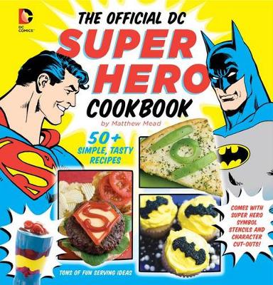 Book cover for The Official DC Super Hero Cookbook, 10