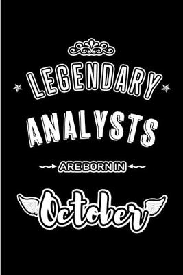 Book cover for Legendary Analysts are born in October