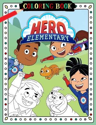 Book cover for Hero Elementary Coloring Book