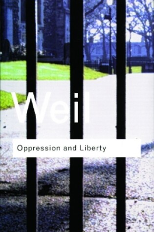 Cover of Oppression and Liberty