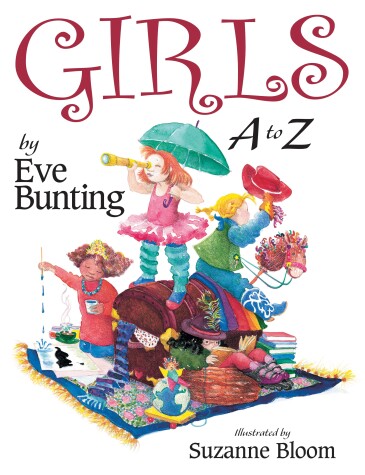 Book cover for Girls A to Z