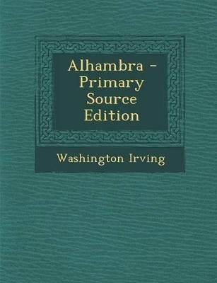 Book cover for Alhambra - Primary Source Edition