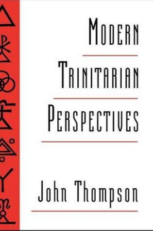 Cover of Modern Trinitarian Perspectives