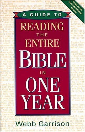Book cover for A Guide to Reading the Entire Bible in One Year