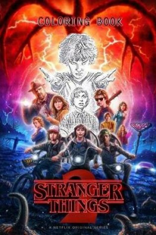 Cover of Stranger Things Coloring Book