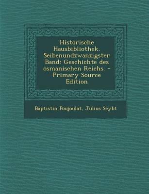Book cover for Historische Hausbibliothek. Seibenundzwanzigster Band