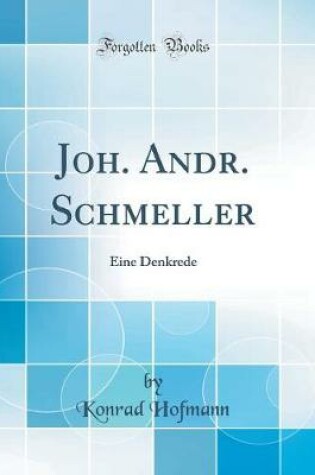 Cover of Joh. Andr. Schmeller