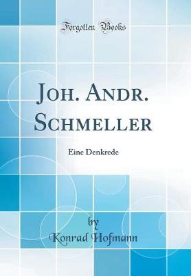 Book cover for Joh. Andr. Schmeller