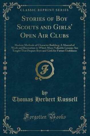 Cover of Stories of Boy Scouts and Girls' Open Air Clubs