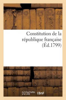 Cover of Constitution de la République Française