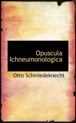 Book cover for Opuscula Ichneumonologica