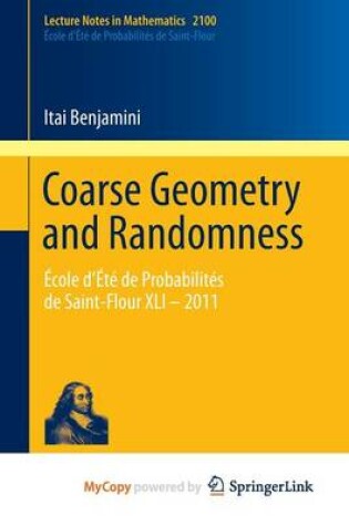 Cover of Coarse Geometry and Randomness