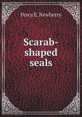 Book cover for Scarab-Shaped Seals