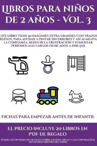 Cover of Fichas para empezar antes de infantil (Libros para niños de 2 años - Vol. 3)