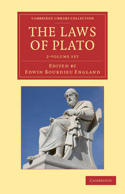 Cover of The Laws of Plato 2 Volume Set