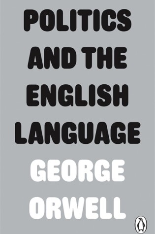 Cover of Politics and the English Language