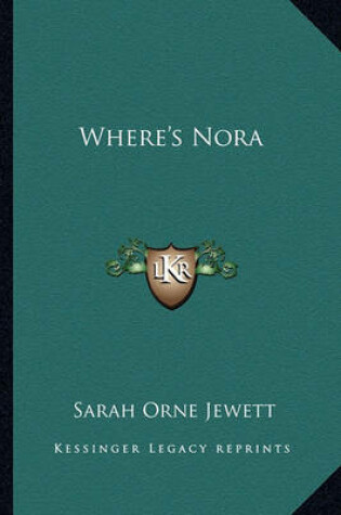 Cover of Where's Nora