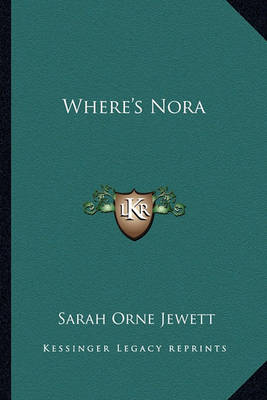 Book cover for Where's Nora