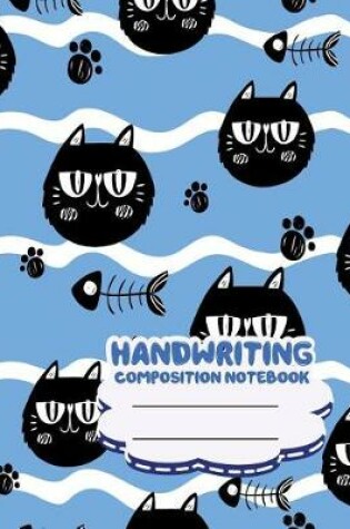 Cover of Handwriting composition notebook, 8 x 10 inch 200 page,