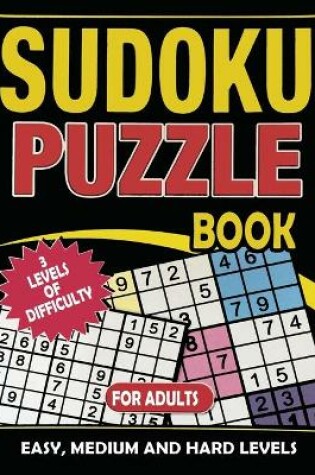 Cover of Sudoku Puzzle Book for Adults