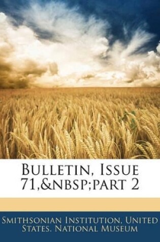 Cover of Bulletin, Issue 71, Part 2