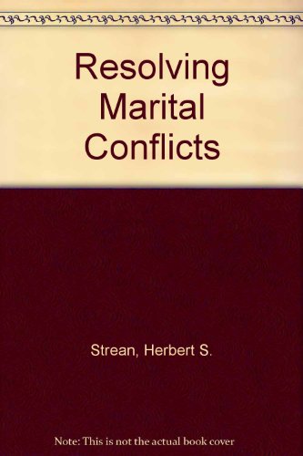 Book cover for Resolving Marital Conflicts