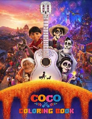 Book cover for Coco Coloring Book