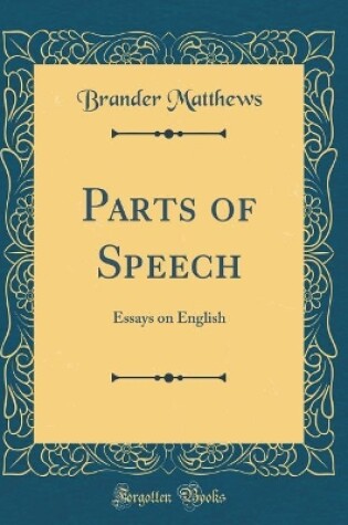 Cover of Parts of Speech