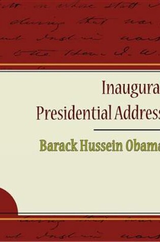 Cover of Inaugural Presidential Address